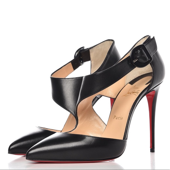 Christian Louboutin Shoes - Christian Louboutin Sharpeta 100 Nappa Black